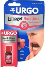 Urgo Mouth Ulcers &amp; Small Mouth Wounds Aphtes Filmogel® 6ml RELIEVES &amp; H... - £15.26 GBP