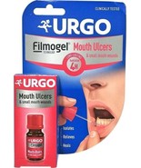 Urgo Mouth Ulcers &amp; Small Mouth Wounds Aphtes Filmogel® 6ml RELIEVES &amp; H... - £15.02 GBP