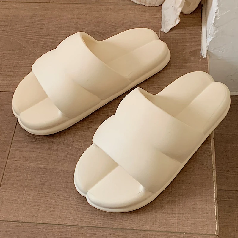 2024 Summer Cloud Slippers Women Slides Home Bathroom Lightweight EVA Beach Slip - $51.94