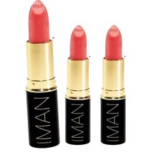 Iman luxury moisturizing lipstick hot 013oz pack of 3 604975 thumb200