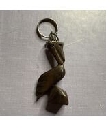Ironwood 2.25” Handcrafted Carved Pelican Keychain - $165.14 MXN