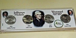 Jefferson Nickels Westward Journey Nickel Series™ 2004 D-2005 D  AA20-CN... - £31.25 GBP