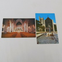 Lot of 2 Cathedral Church of St. Andrew Episcopal Queen Emma Square Hawaii - £4.73 GBP