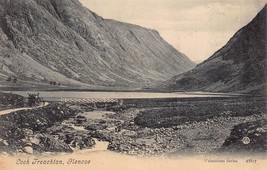 Glencoe Scotland Uk~Loch TREACHTAN-HORSE Carriage Tour Group~Photo Postcard - £4.73 GBP