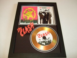 THE CLASH   SIGNED  GOLD CD  DISC 435 - £13.55 GBP