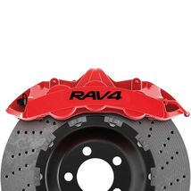 Brake caliper stickers – Toyota Rav4, 6 pcs. for cars - $17.99