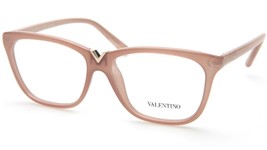 New Valentino V2666 610 Beige Eyeglasses Frame 52-14-135mm B42 Italy - £121.26 GBP