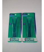 2x GUM FLOSSMATE HANDLE For Dental Floss One Handed Flossing Green NEW O... - $44.99