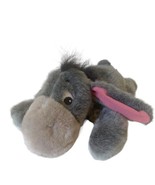 Disney Eeyore Lying Down Stuffed Animal Plush Tail Detaches Embroidered ... - £15.49 GBP