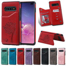 Fr Samsung Note 20 S20 Ultra S10 S9 S8 Plus Leather Back Hard Silicon Case Cover - £39.10 GBP