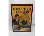 Executive Decision 3M Bookshelf Board Game Complete - £39.44 GBP