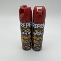 Lot Of 2 Repel Tick Defense Aerosol Spray with 15% Picaridin, 6.5 Ounces - $16.71