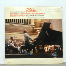 Sviatoslav Richter Munch / Boston Symphony Beethoven Concerto No 1 Vinyl Record - £15.30 GBP
