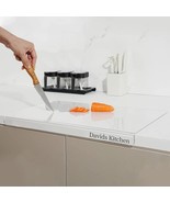 Acrylic Cutting Board with Counter Lip,Clear Kitchen Non Slip XXL 20&quot; x 14&quot; - $22.76