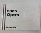 2005 Chevrolet Optra Owners Manual Handbook OEM D01B17055 - £21.11 GBP