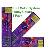 Kuul Color System Funny Colors - Hair Fantasy Coloring Cream 3 oz (Pack ... - $32.89 CAD