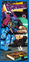 GEOMANCER (1994) Valiant Comics  8&quot; x 17&quot; promotional poster - $276.85 MXN