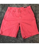 Polo Ralph Lauren Shorts Mens Classic Fit Size 33 Pink Chino Shorts EUC - £11.84 GBP