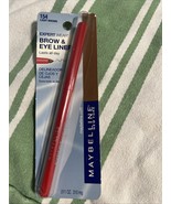 MAYBELLINE NIB VTG Expert Eyes Brow &amp; Liner Pencil in Light Brown #154 - $297.14 MXN