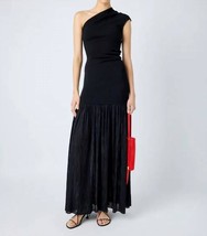 Proenza Schouler Cora Dress In Pleated Crepe Chiffon Size 0 - $975.20 CAD