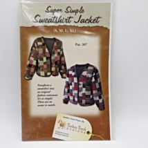 Turkey Track Designs Pattern Super Simple Sweatshirt Jacket Sizes S M L XL #307 - $6.95