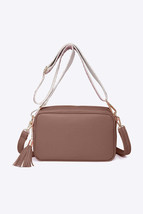 PU Leather Tassel Crossbody Bag - $41.95
