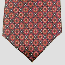 Beau Brummell Silk Tie Red Multi - £10.16 GBP