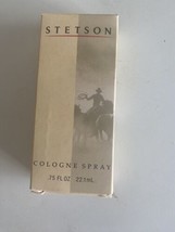 VINTAGE COTY STETSON COLOGNE FOR MEN .75 fl oz NEW IN BOX ORIGINAL SCENT... - £11.81 GBP