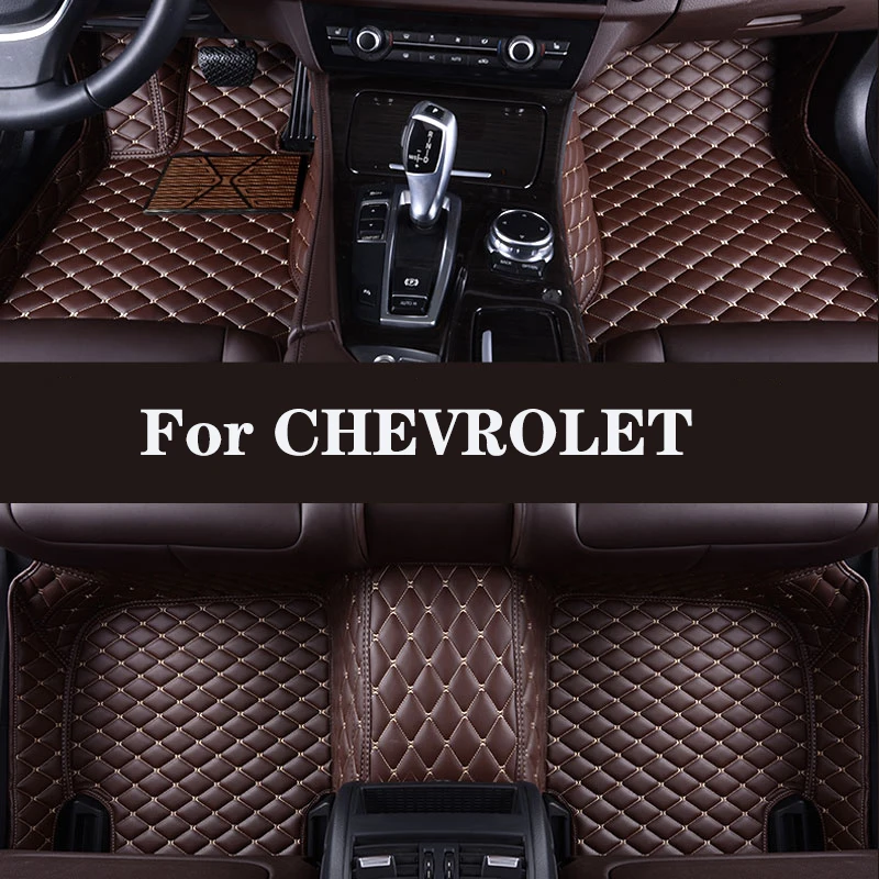 Full Surround Custom Leather Car Floor Mat For CHEVROLET Malibu Monte Carlo - £71.04 GBP