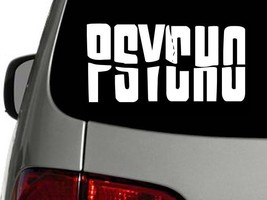 PSYCHO Alfred Hitchock  Vinyl Decal Car Wall Window Sticker CHOOSE SIZE ... - $3.42+