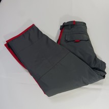 Gap Youth Size 10 Boys Large Gray &amp; Red Insulated Snowboard Ski Pants (2... - €17,78 EUR
