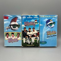 Lot of 3 Major League VHS Tapes Major League 1 &amp; 2 &amp; Back in the Minors ... - £23.73 GBP