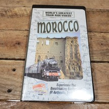 Brand New Sealed Vhs World&#39;s Greatest Train Ride Videos: Morocco (Vhs, 1996) - £7.80 GBP