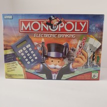 Monopoly Electronic Banking Edition Board Game Parker Brothers 2007 New Sealed - $79.99