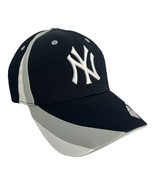 NEW OFFICIAL NEW YORK YANKEES BLUE GRAY BASEBALL HAT ADULT ONE SIZE CURV... - £18.35 GBP