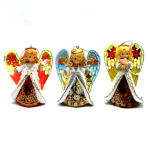 Precious Moments Ornaments Reflections of Faith Angels Bradford Editions - $77.59