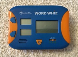 Learning Resources WORD WHIZ Electronic Flash Card TESTED &amp; WORKS!!!! - $11.88