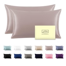 Silk Pillowcase For Hair And Skin,Soft,Breathable And Sliky 100% Silk Pillowcase - £62.41 GBP