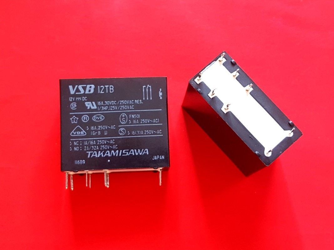 VSB 12TB, VSB12TB, 12VDC Relay, TAKAMISAWA Brand New!!