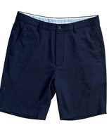 FootJoy Performance Golf Shorts Mens Size 34 Navy Blue 9&quot; Inseam Stretch FJ - $358.63 MXN
