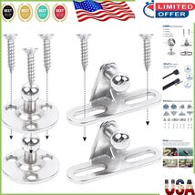 Premium Stainless Steel Gas Strut Mounting Brackets - 4 Pack, Rust-Resis... - $280.06 MXN