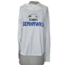 Under armour Seahawks Hooded Long Sleeve Shirt Size Medium - £19.46 GBP