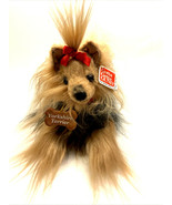 Gund Yorkshire Terrier Dog Plush 3073 Tags 2001 HTF Gift Realistic Brown... - $20.31