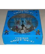 COWBOY SHOT - OUT! Drinking Game with 6 Novelty Shot Glasses NEW In Box - £15.68 GBP