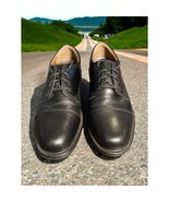Men&#39;s Black Dockers Leather Oxford Dress Shoes Size 11M  - $51.13 CAD