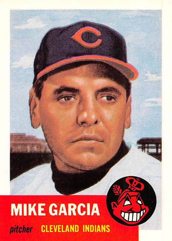 Primary image for 1991 Topps Archives #75 Mike Garcia 1953 Cleveland Indians