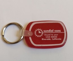 Sundia Vans Keyed to your Van Needs Riverside, California Plastic Key Chain - £3.10 GBP