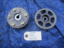 07-09 Honda CRV K24Z1 camshaft cam gears set VTC gear R44 engine motor O... - £78.09 GBP