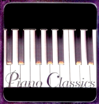 Various Composers: Piano Classics [Tin Box, 4CD SET,2006] Canada - Includes Book - $12.99