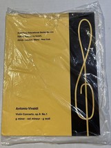 Sheet Music Antonio Vivaldi Violin Concerto in G Minor Op 6 No 1 Eulenburg NEW - £11.57 GBP